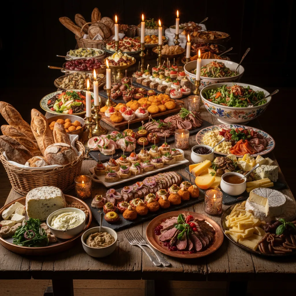 Buffet bij Brasserie De Otter